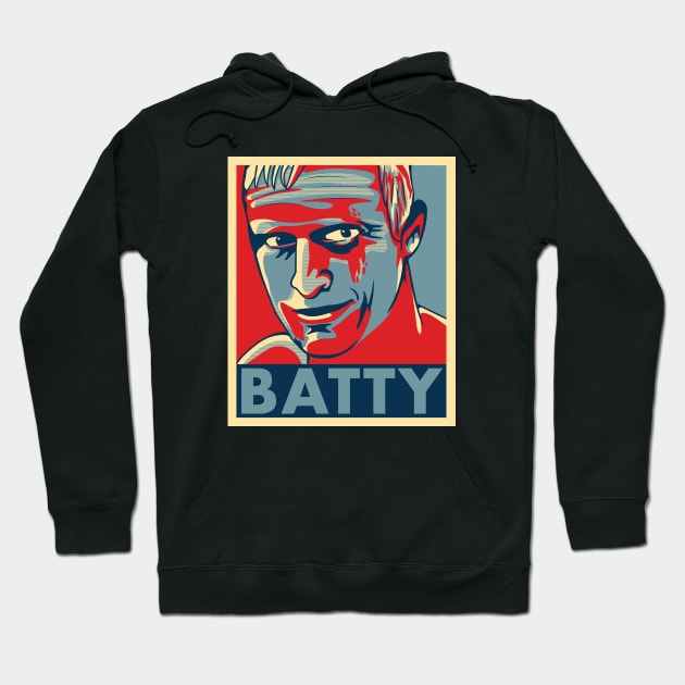 Roy Batty "Hope" Poster Hoodie by Woah_Jonny